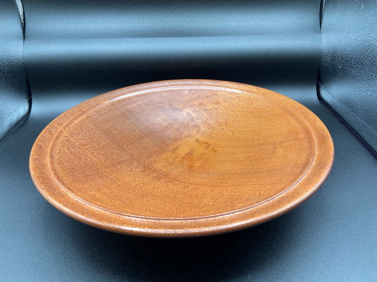 Mahogany Plate 13 inches